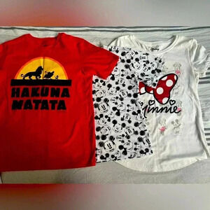 Disney Bundle of 3 t-shirts (Junior sizes)